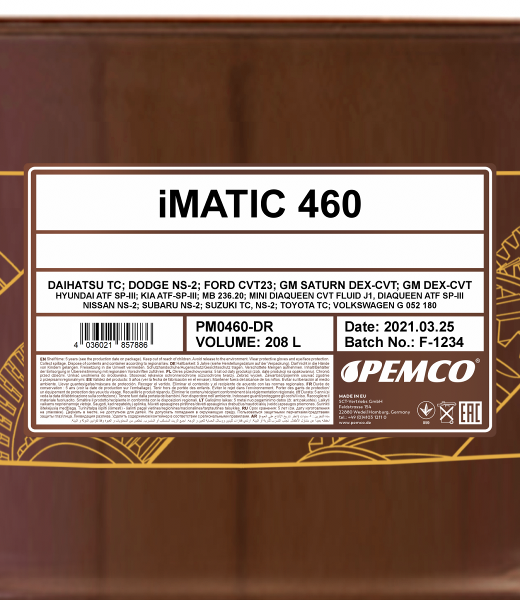 Pemco 460